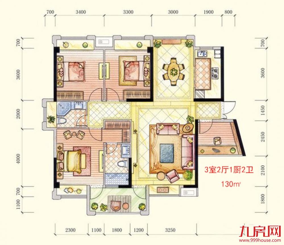 石狮百宏御璟天下(null·null)关于石狮百宏御璟天下的户型图—九