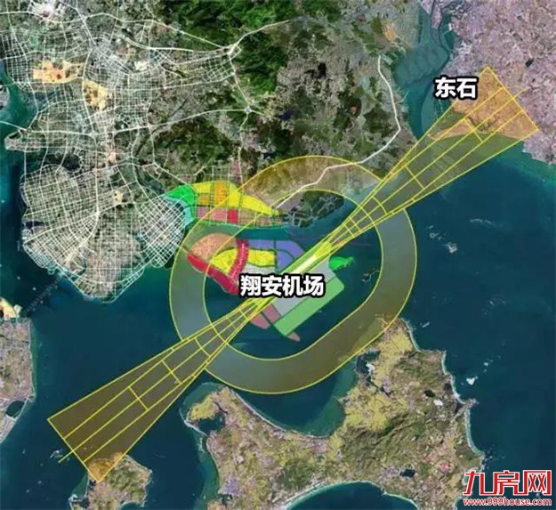 在厦门大学翔安校区南部,一个依托翔安国际机场,涵盖厦门大学翔安