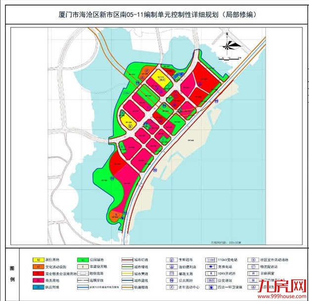 海沧新市区南定位为城市次中心 规划常住人口1万人